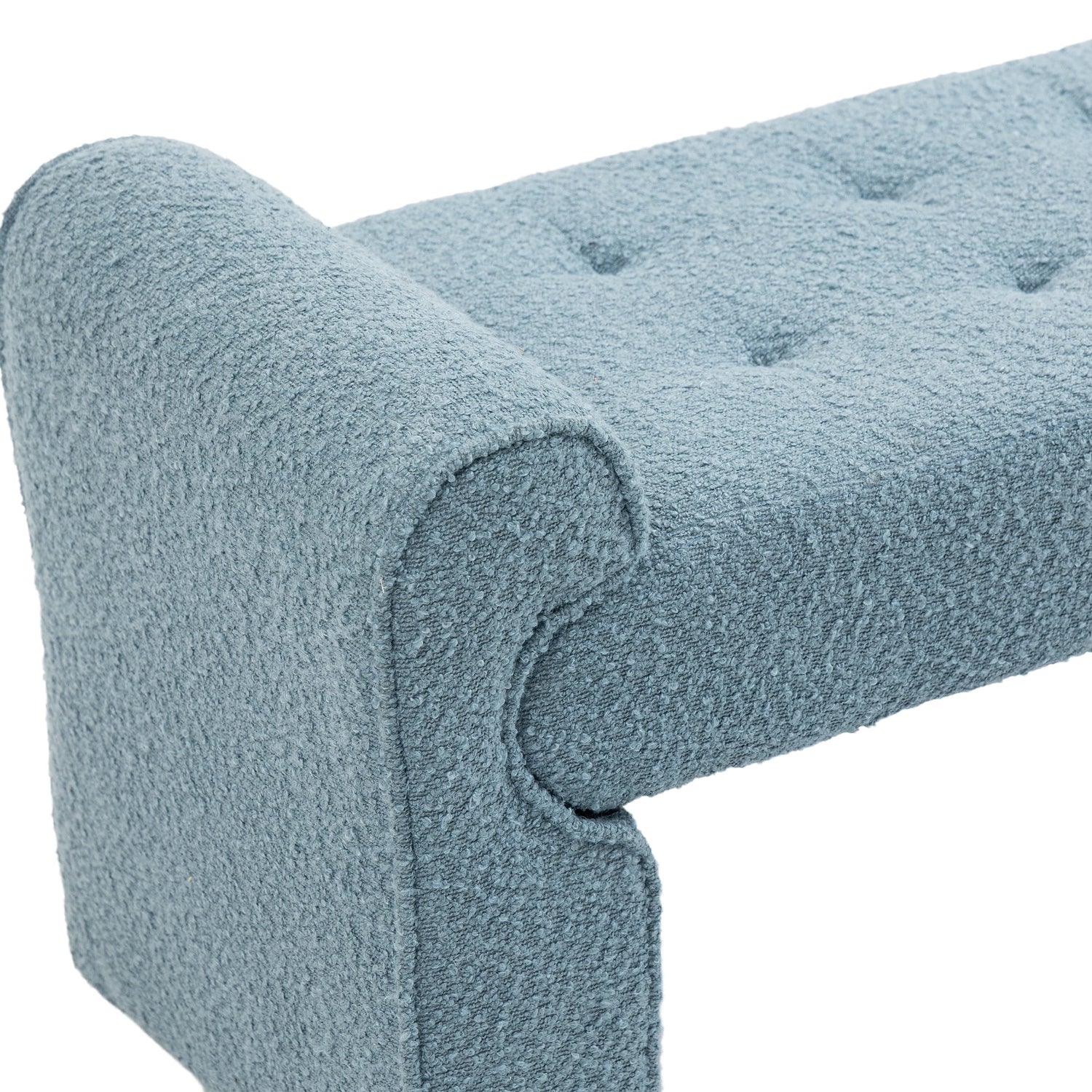 Loop Gauze Modern Ottoman Bench-3