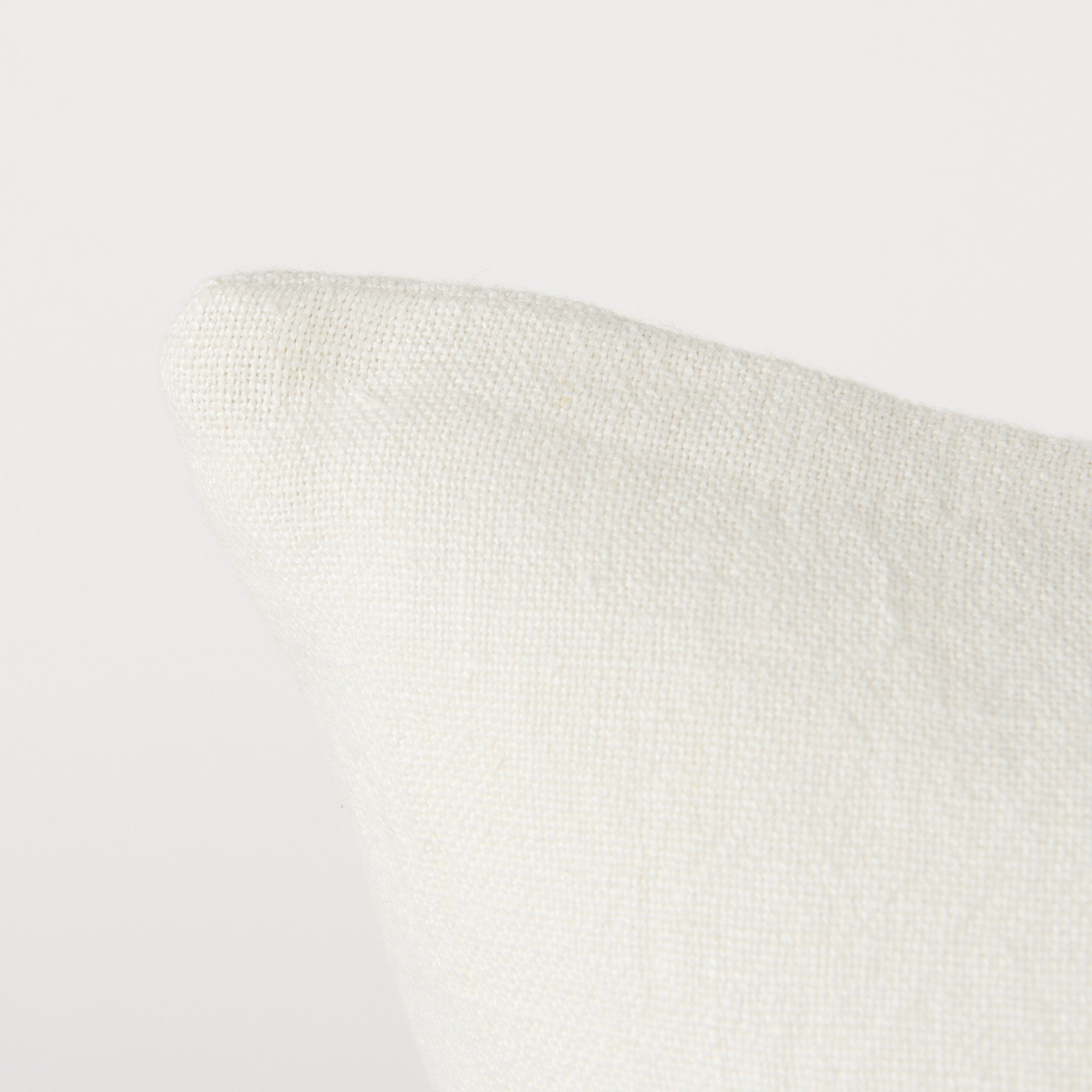 off white Pillow Cover with  Ash Gray  Stripes-5