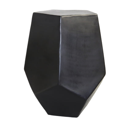 Cast Aluminum Hexagonal Drum Table-2