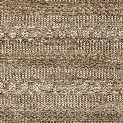 3’ x 4’ Tan Bohemian Tasseled Area Rug-1