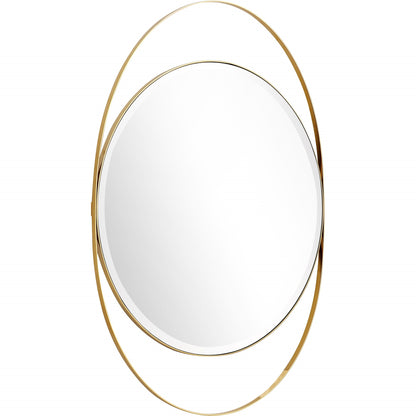 Black and Gold Wall Mirror-4