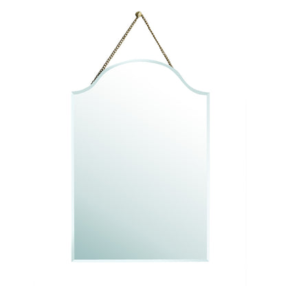 Arch Shaped Beveled Hanging Mirror-1