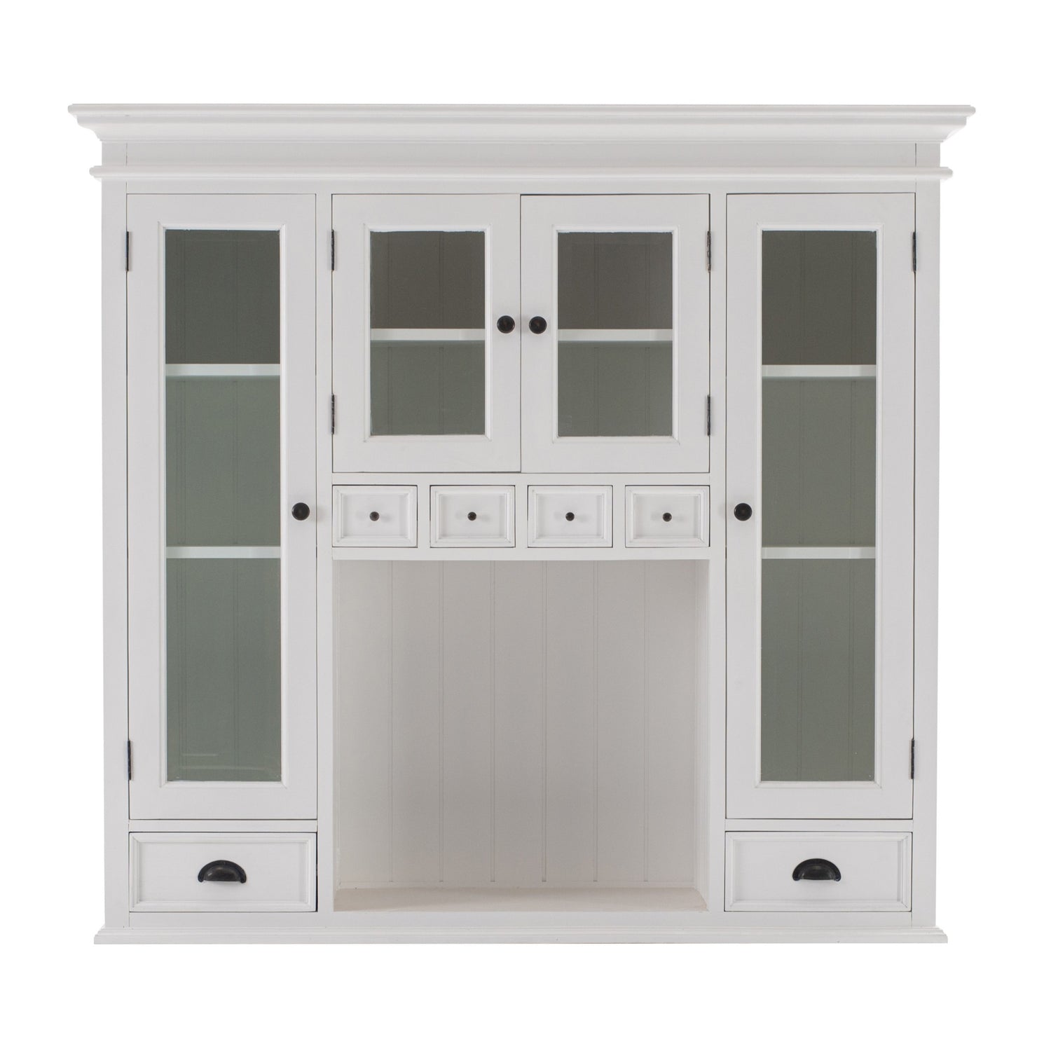 Classic White Kitchen Hutch-5