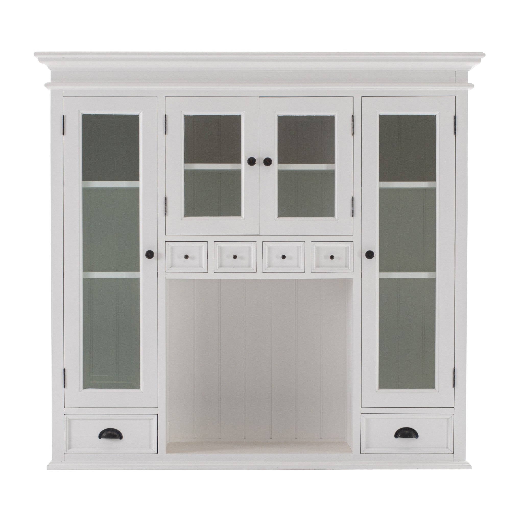 Classic White Kitchen Hutch-5