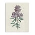 20" Singular Purple Blossom Branch Canvas Wall Art-0