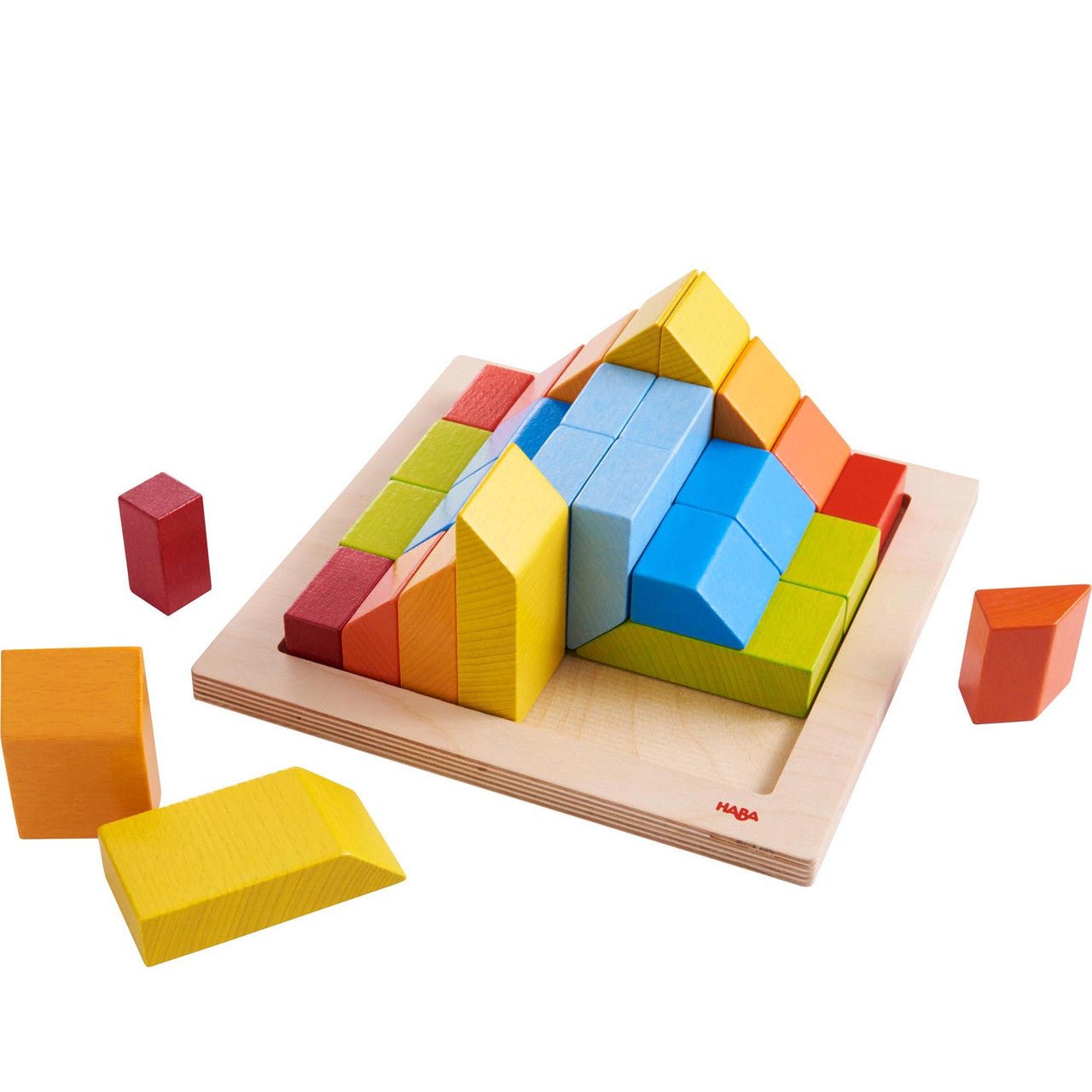 3D Wooden Shapes Arranging Game-0