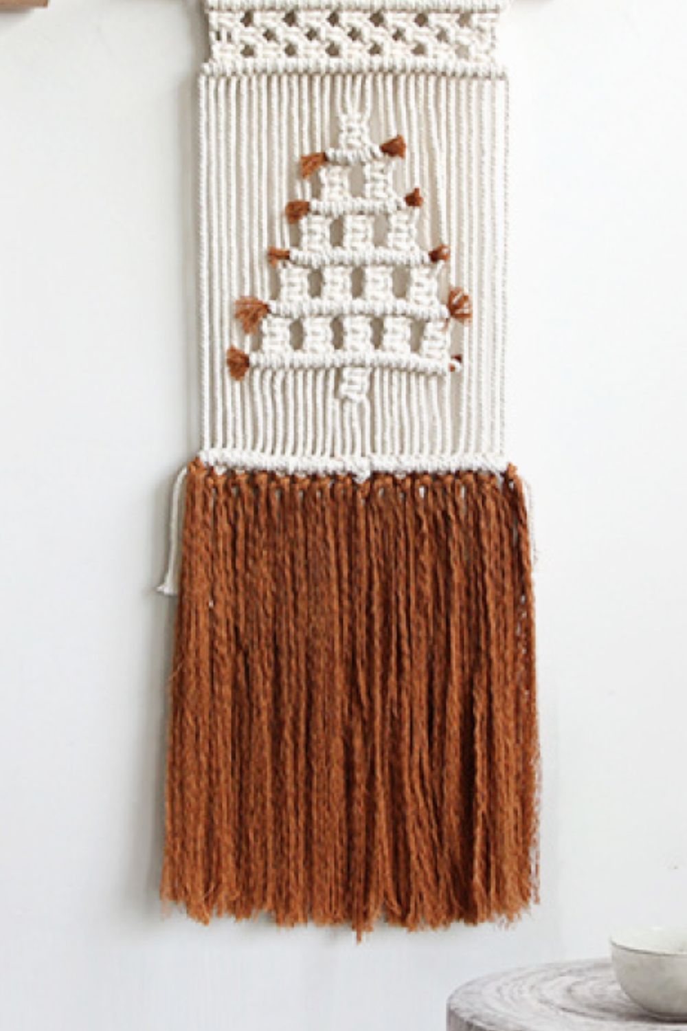 Macrame Fringe Wall Hanging