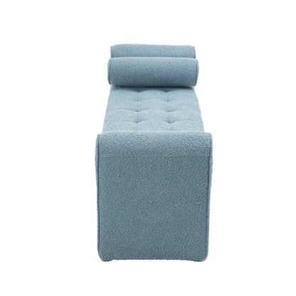 Loop Gauze Modern Ottoman Bench-7