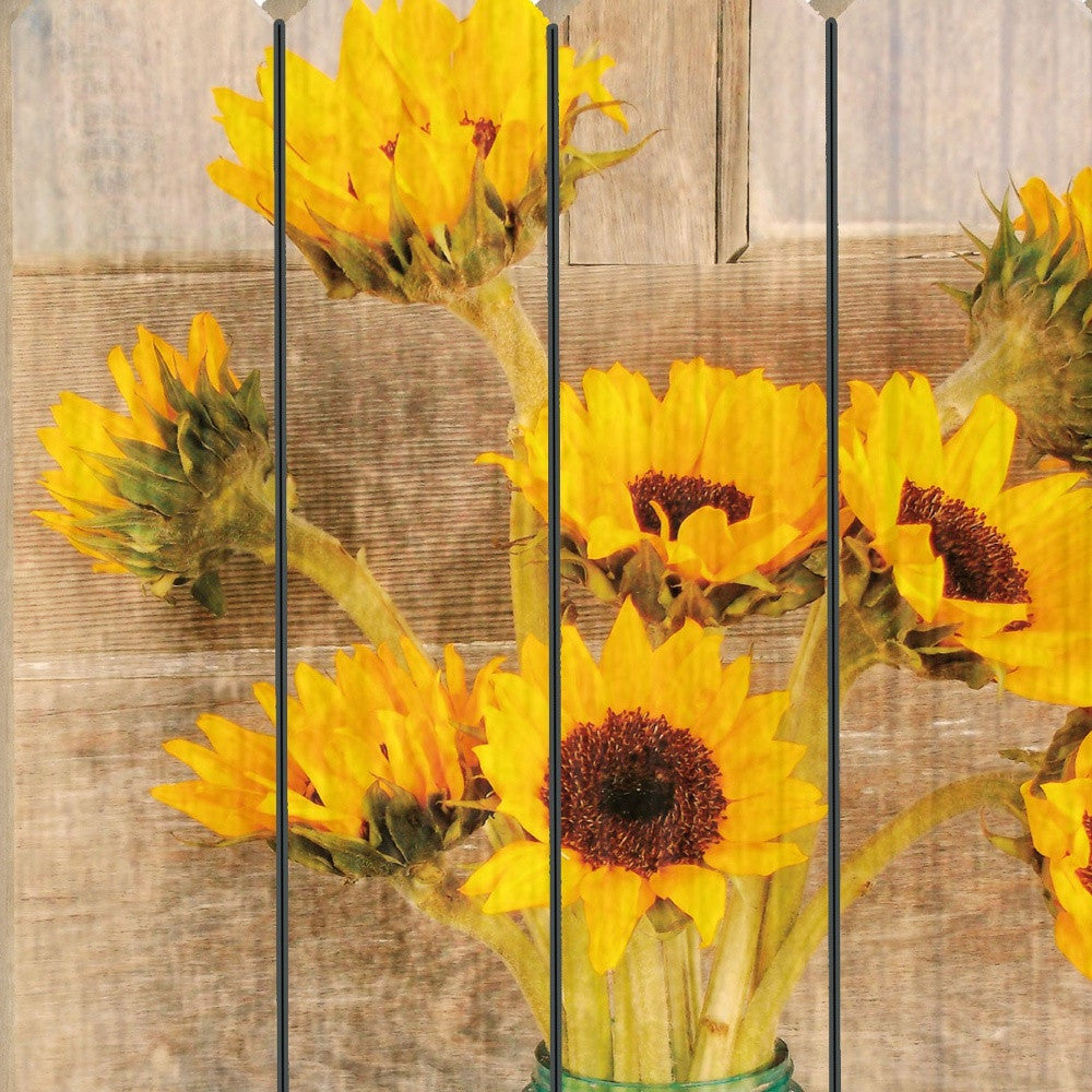 Country Sunflowers Unframed Print Wall Art-3