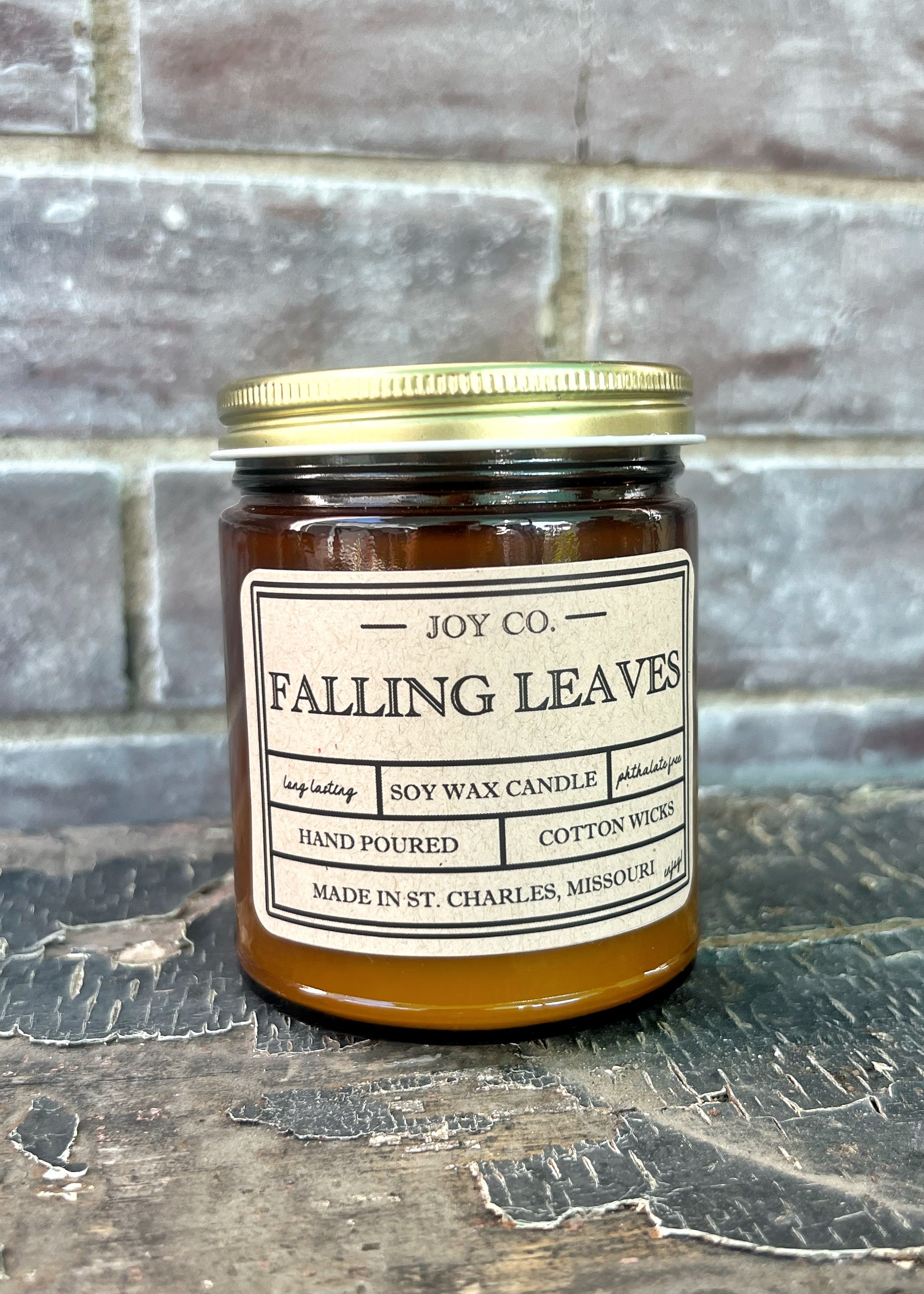 Falling Leaves Candle