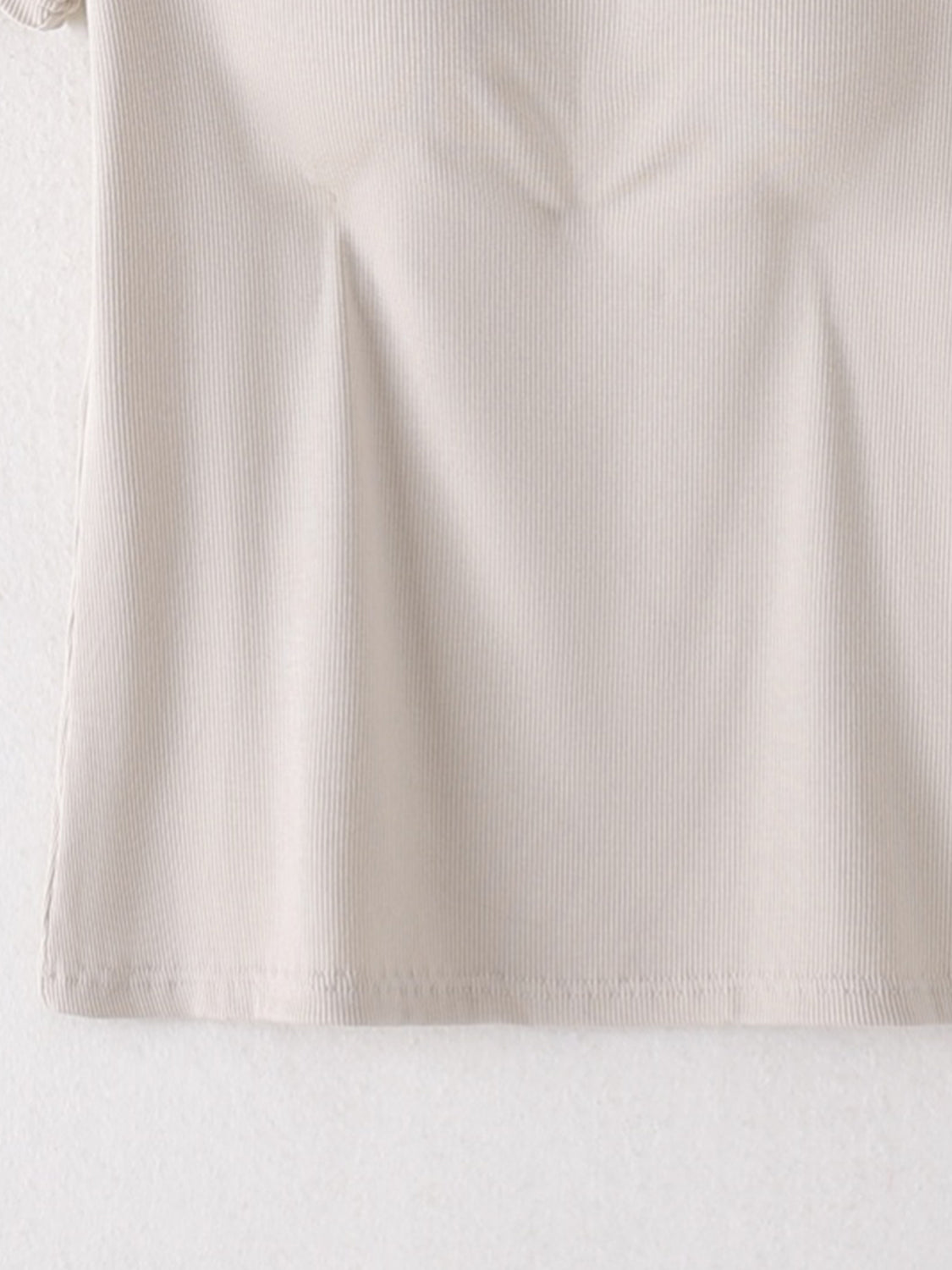 Square Neck Short Sleeve T-Shirt