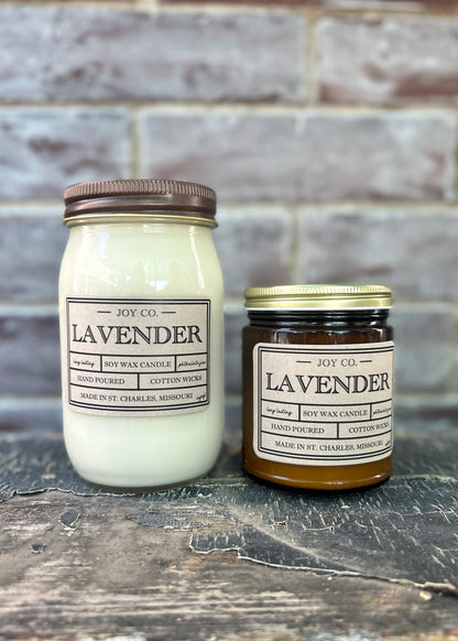 Lavender Candle