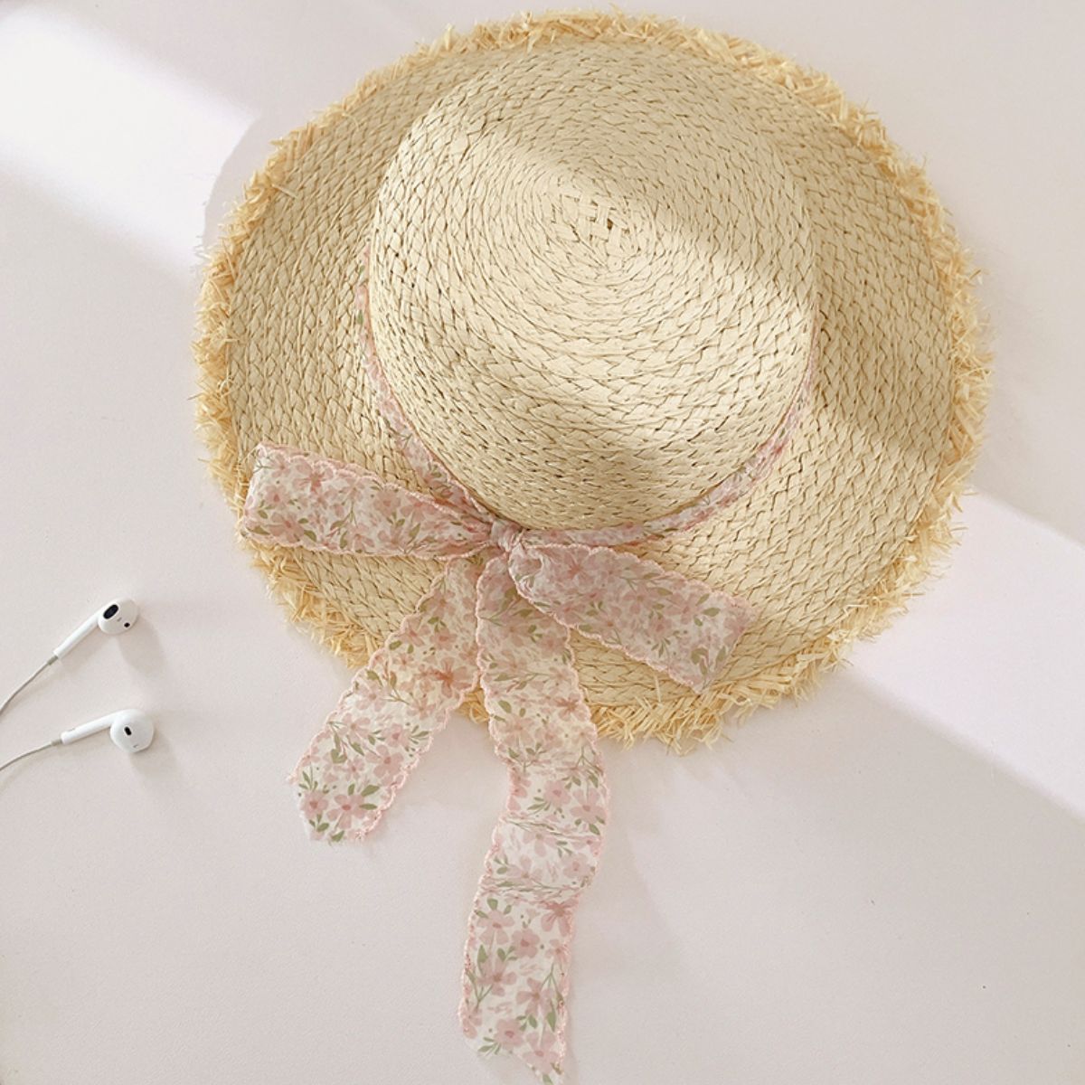 Raffia Straw Braided Sun Hat