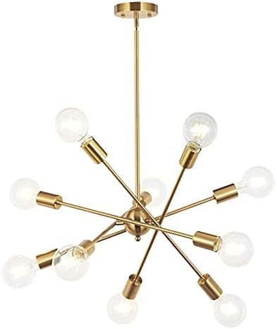 Modern Sputnik Chandelier Lighting with Adjustable Arms-0