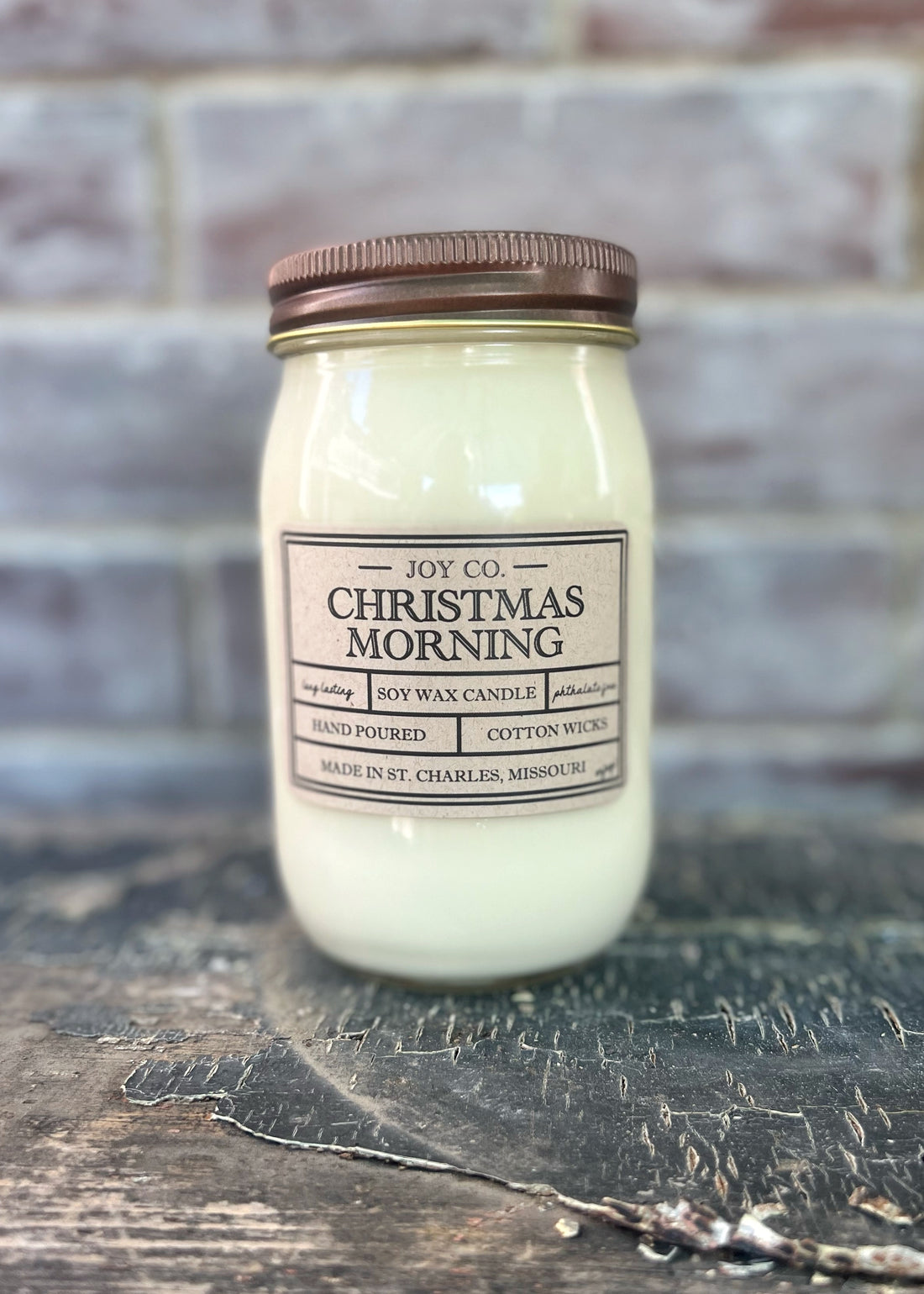 Christmas Morning Candle