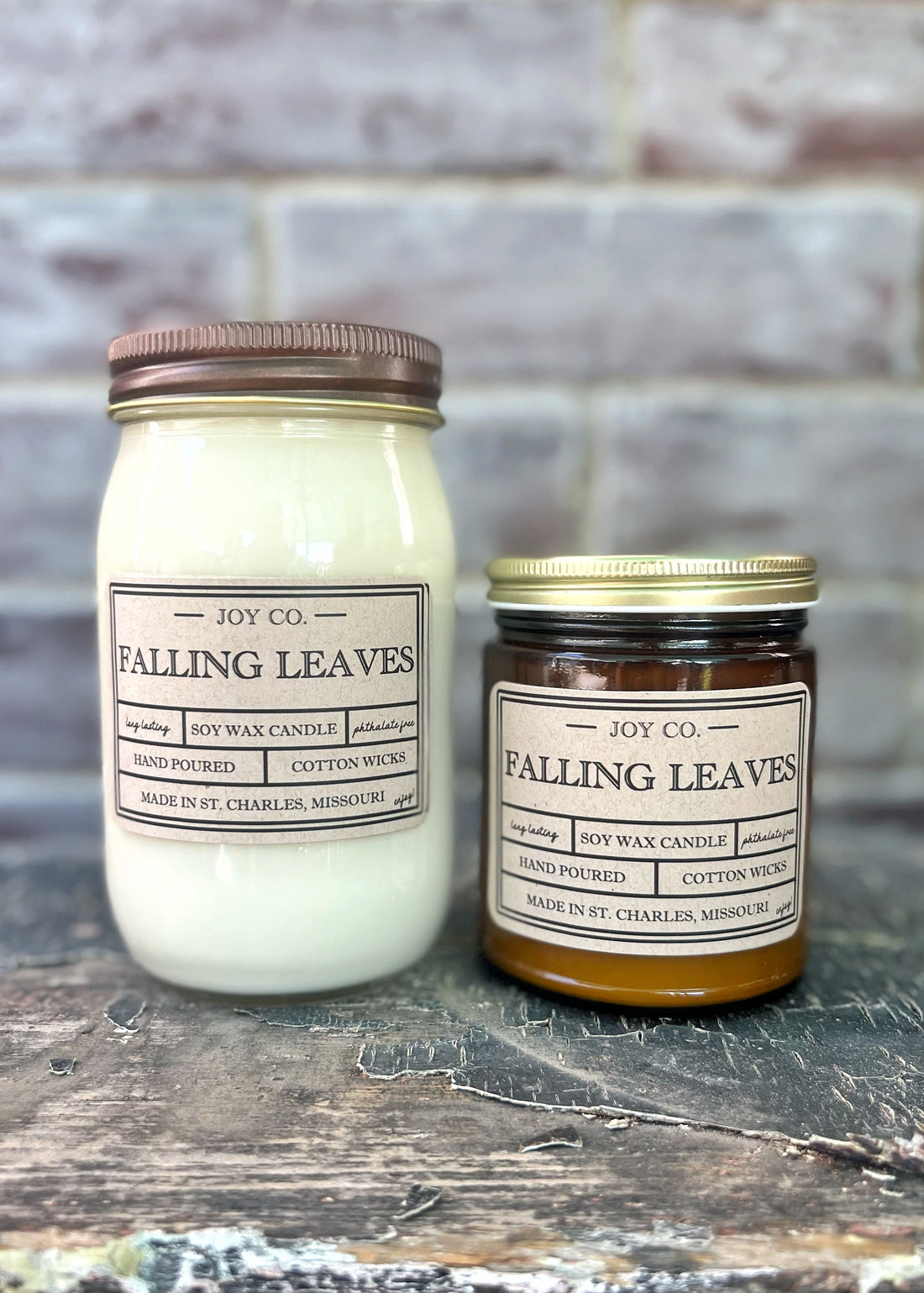 Falling Leaves Candle