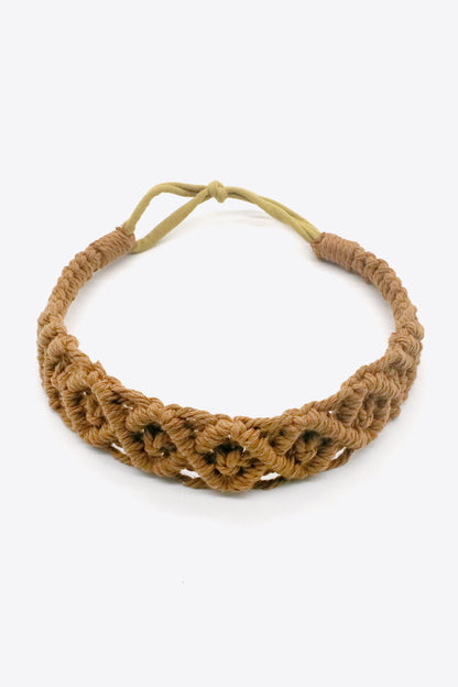 Assorted 2-Pack Macrame Flexible Headband