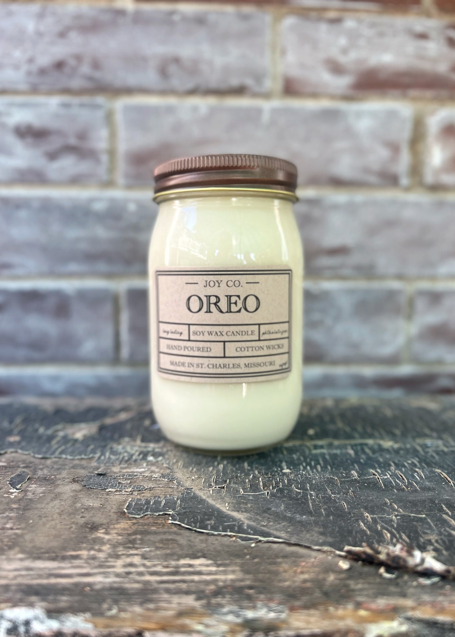 Oreo Candle