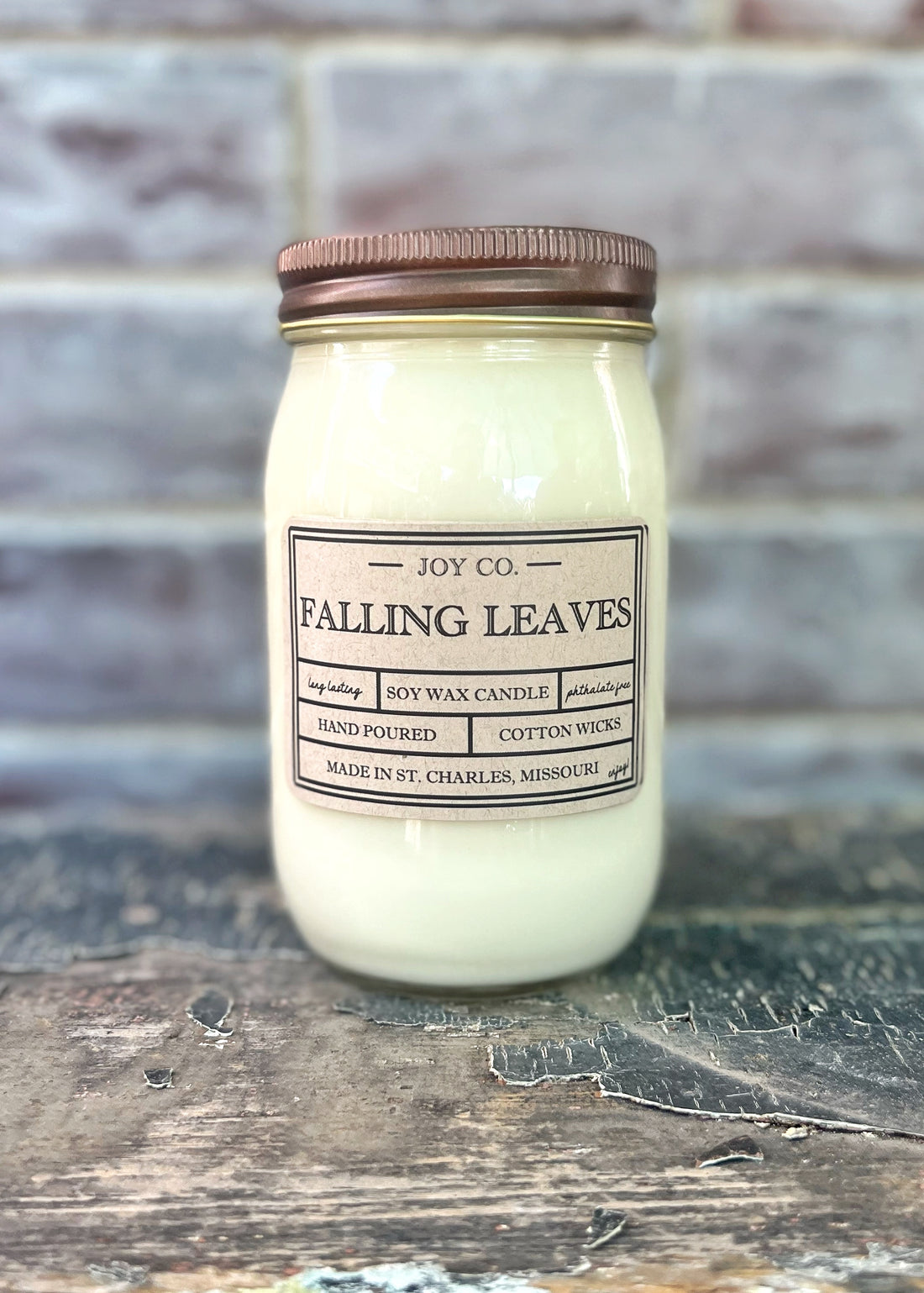 Falling Leaves Candle