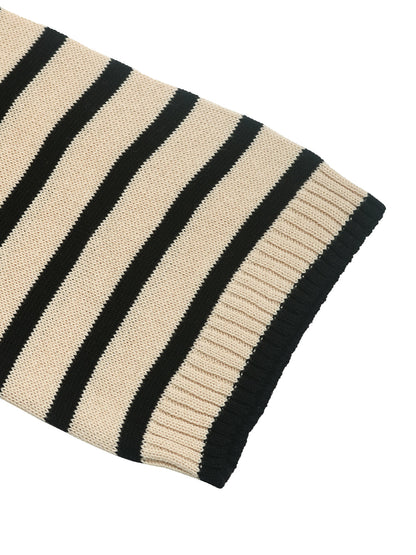 Striped Round Neck