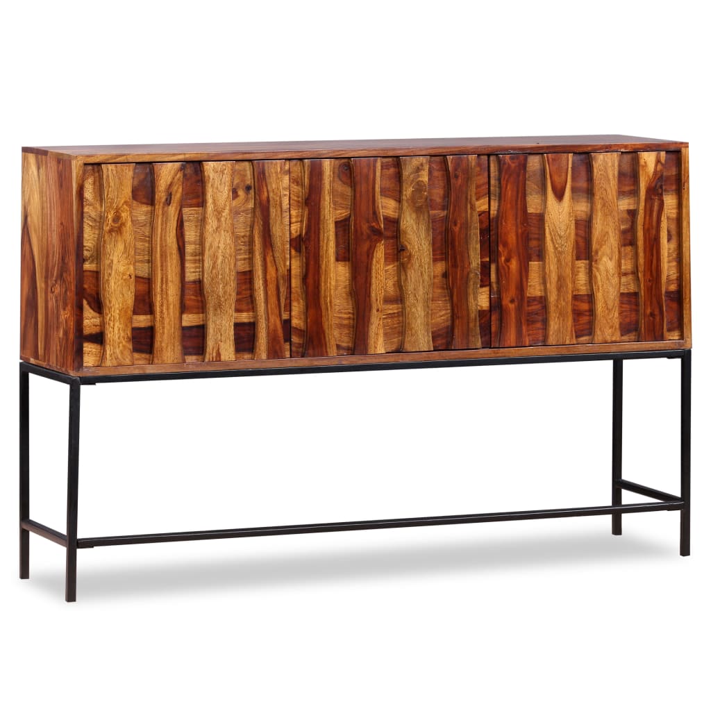 vidaXL Sideboard Solid Sheesham Wood 47.2&quot;x11.8&quot;x31.5&quot;-3