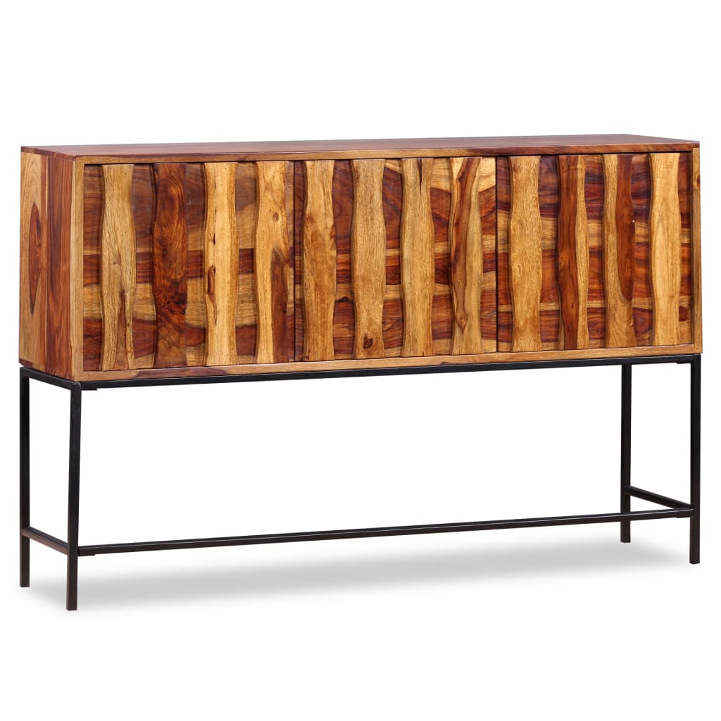 vidaXL Sideboard Solid Sheesham Wood 47.2&quot;x11.8&quot;x31.5&quot;-4