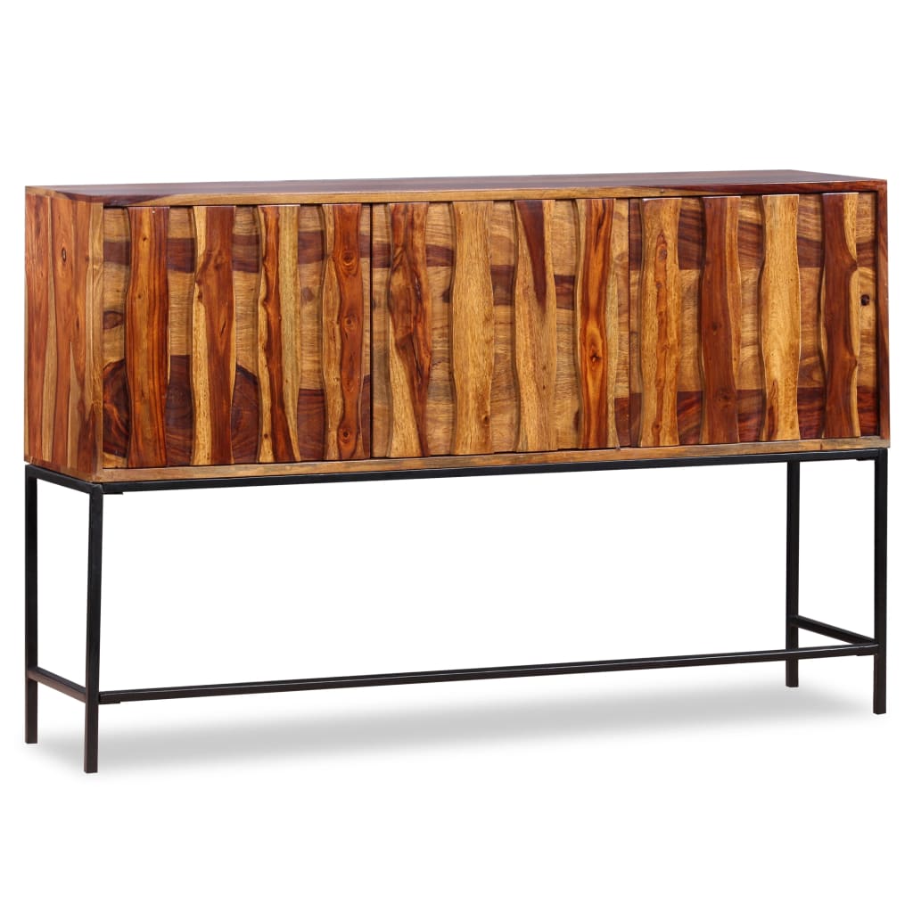 vidaXL Sideboard Solid Sheesham Wood 47.2&quot;x11.8&quot;x31.5&quot;-5