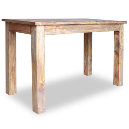 vidaXL Dining Table Solid Reclaimed Wood 47.2&quot;x23.6&quot;x30.3&quot;-2