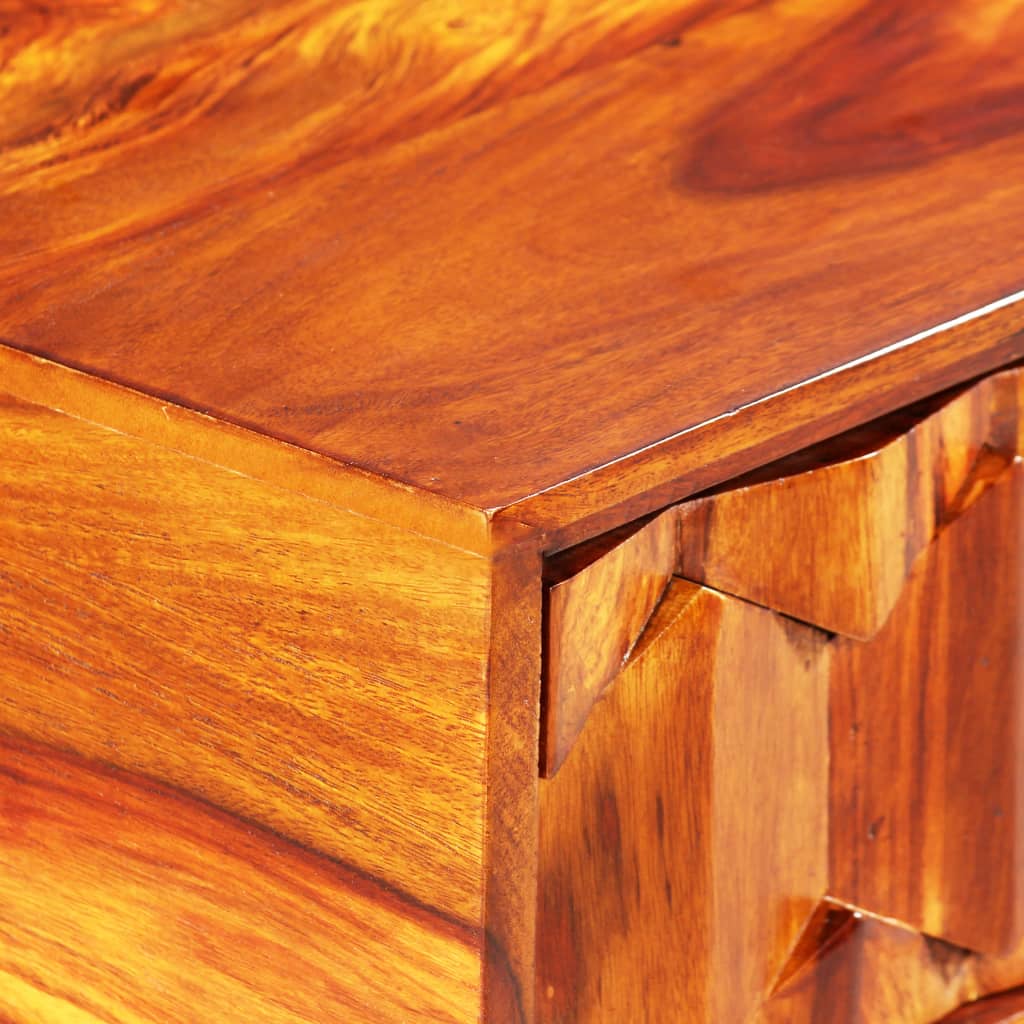 vidaXL Writing Table Solid Sheesham Wood 46.5&quot;x19.7&quot;x29.9&quot;-1