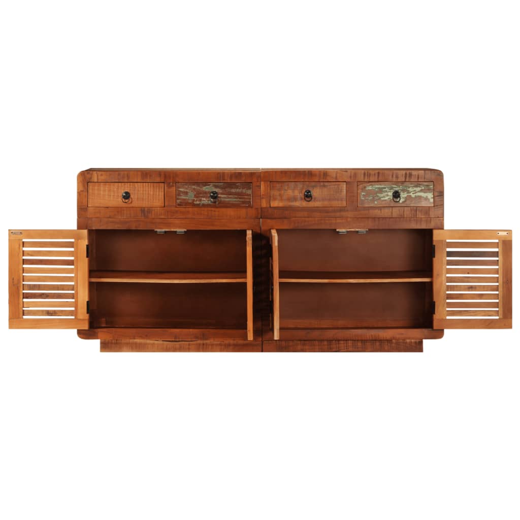 vidaXL Sideboard Solid Reclaimed Wood 59.1&quot;x13.8&quot;x29.5&quot;-2