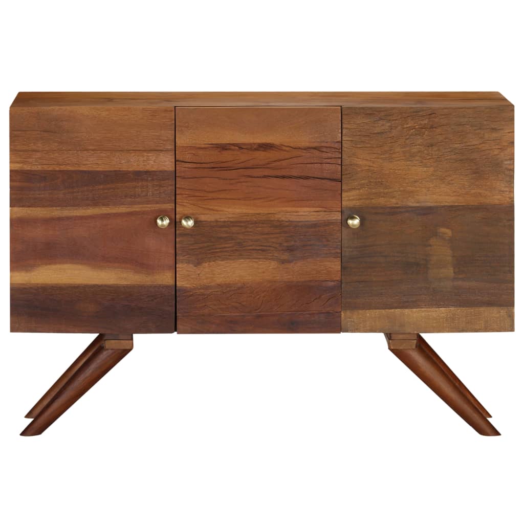 vidaXL Sideboard Brown Solid Reclaimed Wood 43.3&quot;x11.8&quot;x29.5&quot;-3