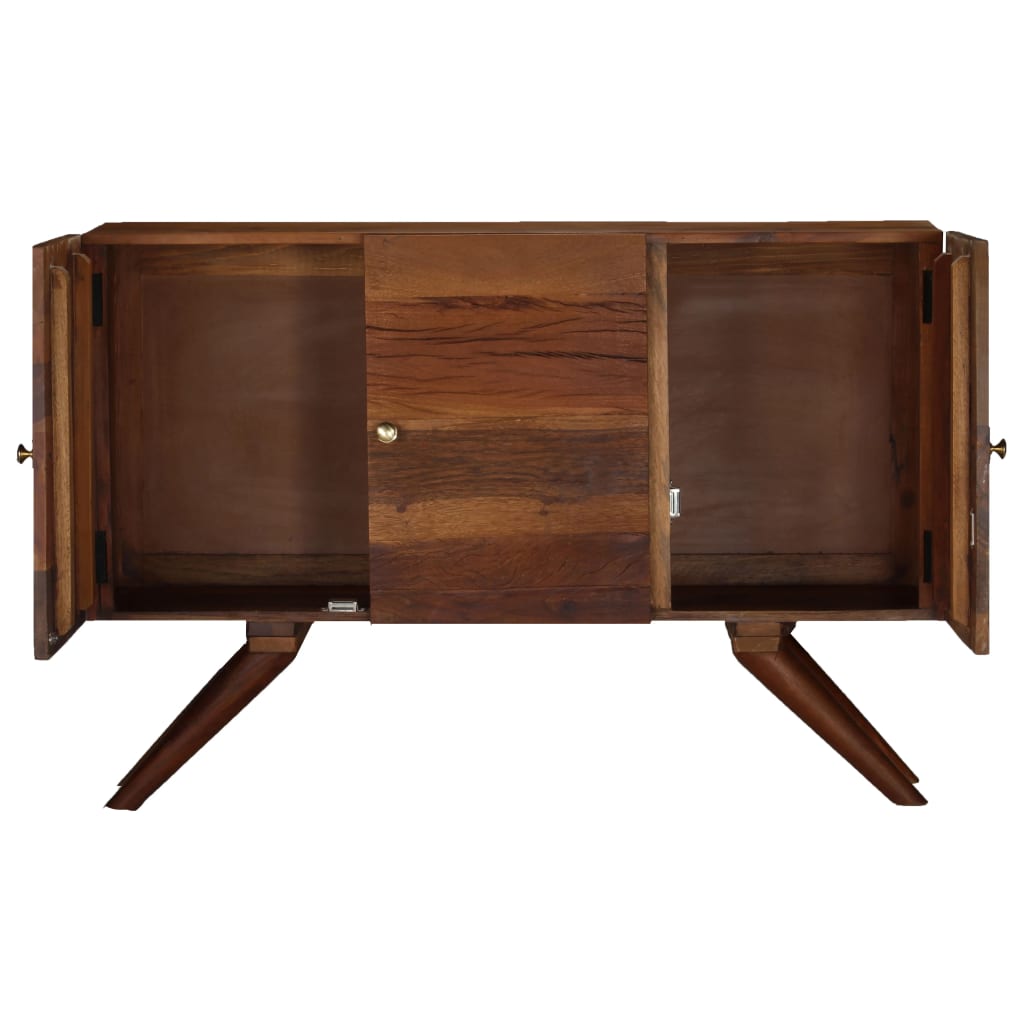 vidaXL Sideboard Brown Solid Reclaimed Wood 43.3&quot;x11.8&quot;x29.5&quot;-2