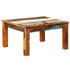 vidaXL Coffee Table Square Reclaimed Wood-0