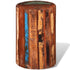 vidaXL Stool Solid Reclaimed Wood-0