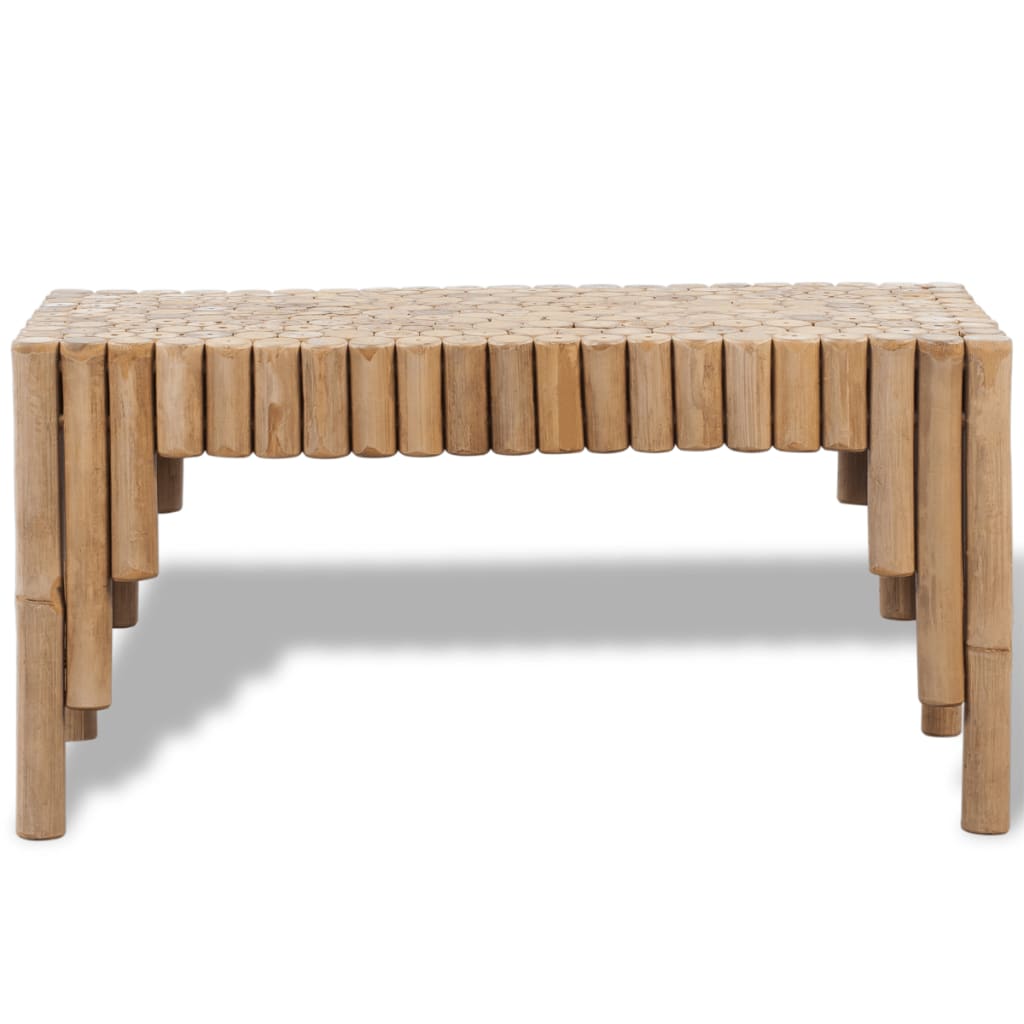 vidaXL Coffee Table Bamboo-1