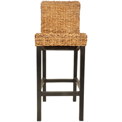 vidaXL Bar Stools 2 pcs Abaca-2