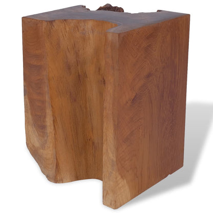 vidaXL Stool Solid Teak Wood-4