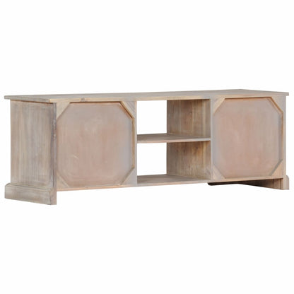 vidaXL TV Stand 47.2&quot;x11.8&quot;x15.7&quot; Solid Wood Acacia-4