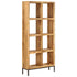 vidaXL Bookshelf 31.5"x9.8"x68.9" Solid Mango Wood-0