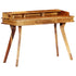 vidaXL Writing Desk 45.3"x19.7"x33.5" Solid Sheesham Wood-0