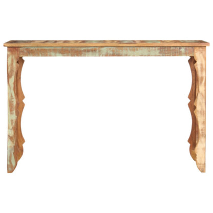 vidaXL Dining Table 47.2&quot;x23.6&quot;x29.9&quot; Solid Reclaimed Wood-3