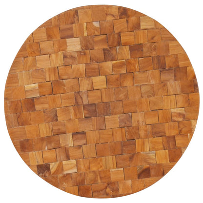 vidaXL Coffee Table 23.6&quot;x23.6&quot;x13.8&quot; Solid Teak Wood-4