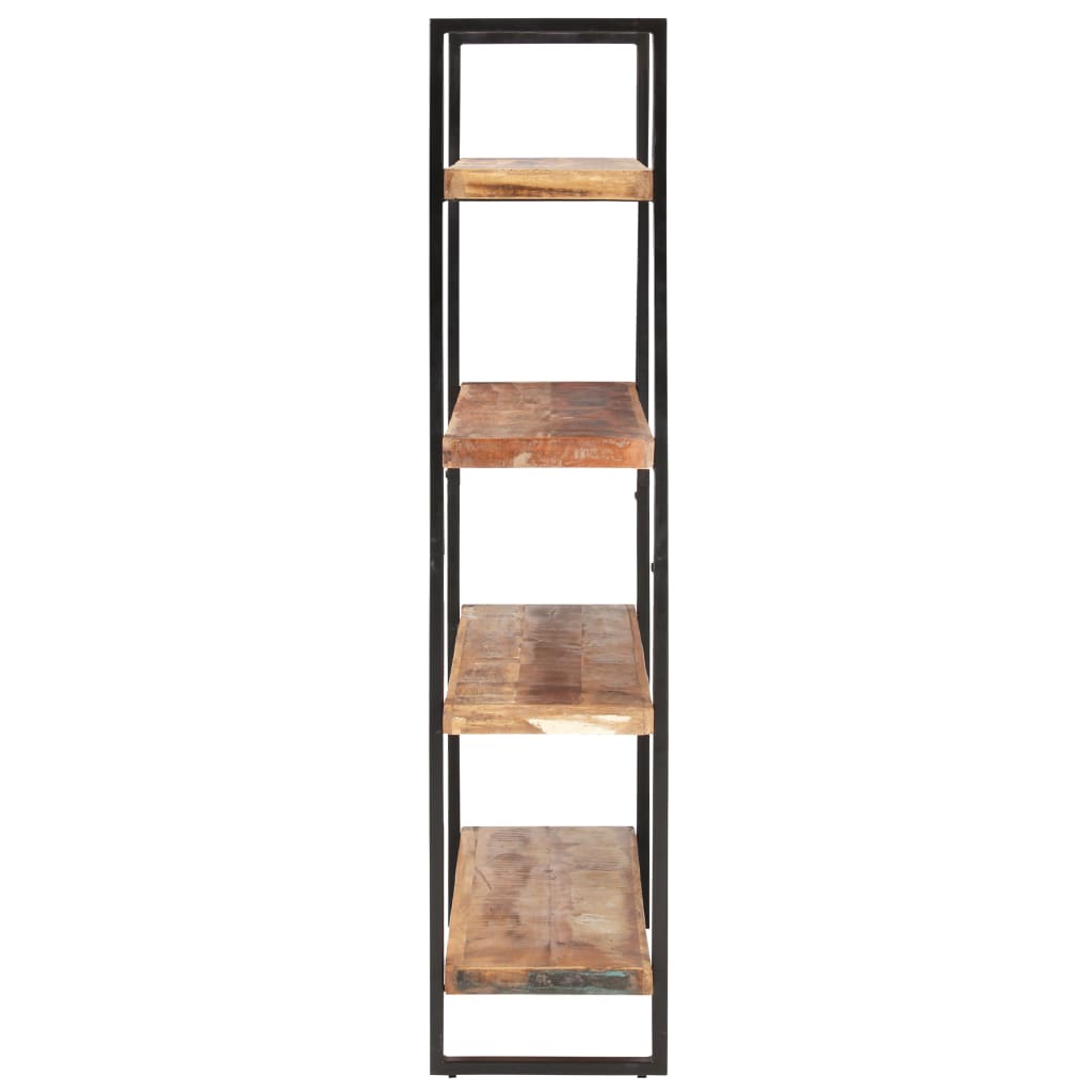 vidaXL 4-Tier Bookcase 63&quot;x15.7&quot;x70.9&quot; Solid Reclaimed Wood-1