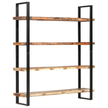 vidaXL 4-Tier Bookcase 63&quot;x15.7&quot;x70.9&quot; Solid Reclaimed Wood-5