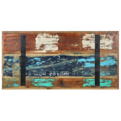 vidaXL Dining Table 47.2&quot;x23.6&quot;x29.9&quot; Solid Reclaimed Wood-2