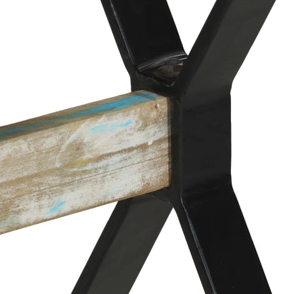 vidaXL Dining Table 47.2&quot;x23.6&quot;x29.9&quot; Solid Reclaimed Wood-4