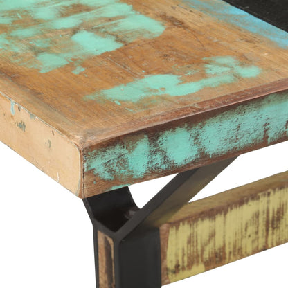 vidaXL Dining Table 63&quot;x31.5&quot;x29.9&quot; Solid Reclaimed Wood-3
