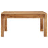 vidaXL Coffee Table 31.5"x31.5"x15.7" Solid Acacia Wood-0