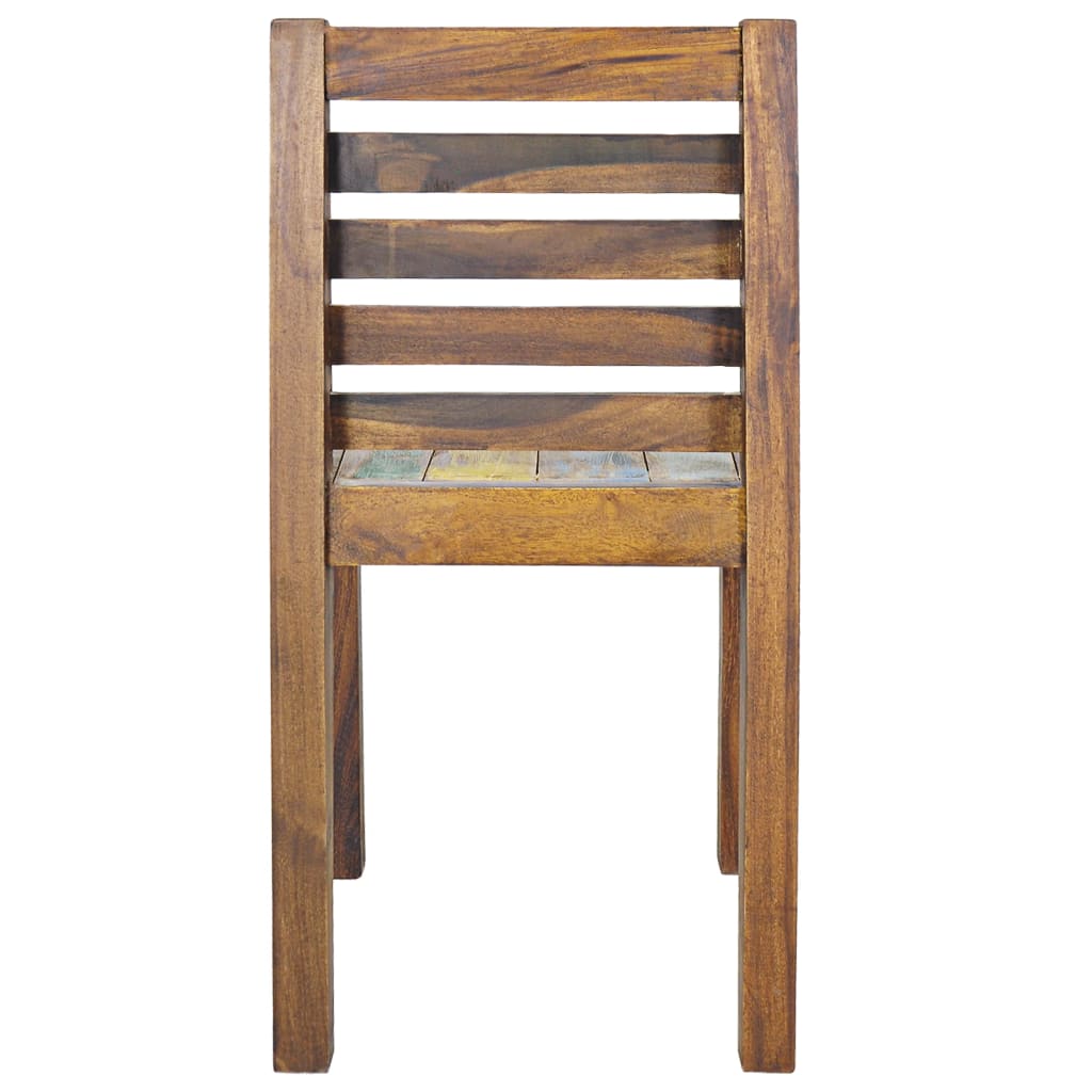 vidaXL Dining Chairs Accent Side Chair Reclaimed Wood Solid Reclaimed Wood-26