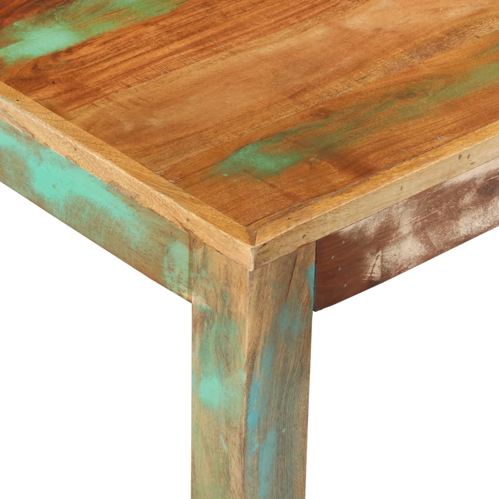 vidaXL Coffee Table 39.4&quot;x21.7&quot;x17.7&quot; Solid Wood Reclaimed-3